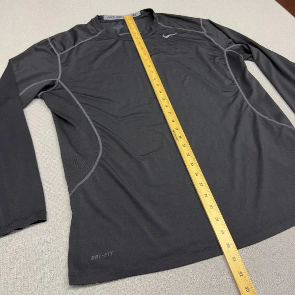 Nike Pro Combat Dri-FIT Long Sleeve Shirt Mens XXL Black Fitted Training Top - Picture 7 of 7